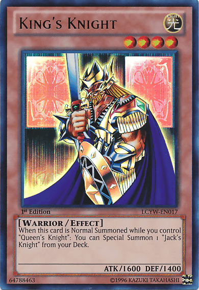 King's Knight [LCYW-EN017] Ultra Rare (ONLINE ORDER ONLY)