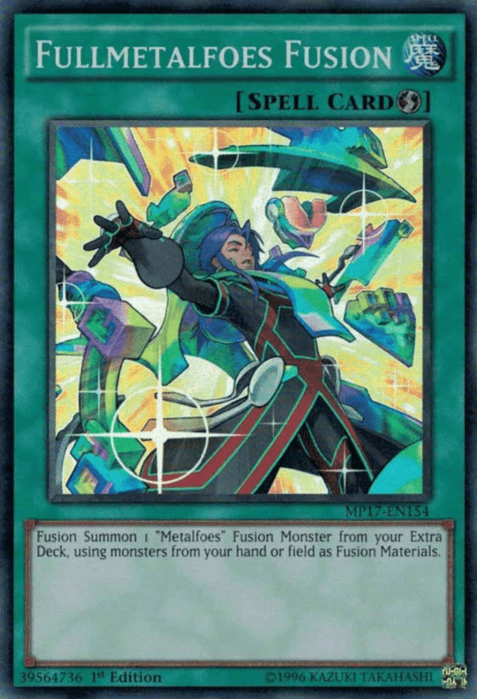 Fullmetalfoes Fusion [MP17-EN154] Super Rare (ONLINE ORDER ONLY)