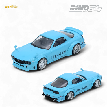 (Pre-Order) Inno64 Pandem Rocket Bunny RX7 FD3S - Tiff Blue 1:64 (ONLINE ORDER ONLY)