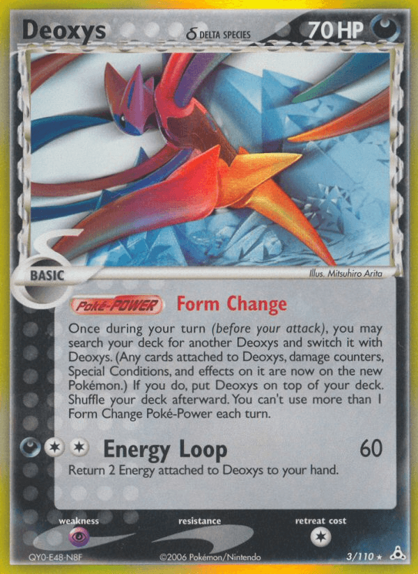 Deoxys (3/110) (Delta Species) [EX: Holon Phantoms] (Online Only)