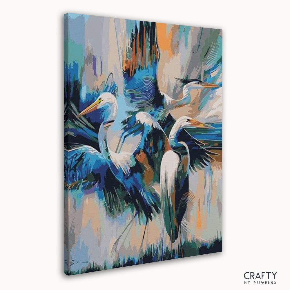 Abstract Crane Birds (ONLINE ORDER ONLY)