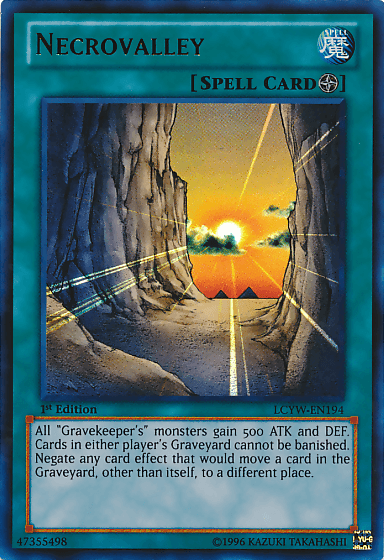 Necrovalley [LCYW-EN194] Ultra Rare (ONLINE ORDER ONLY)