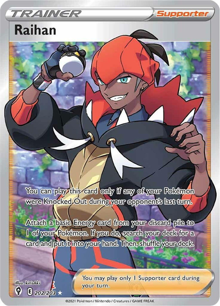 Raihan (202/203) [Sword & Shield: Evolving Skies] (Online Only)