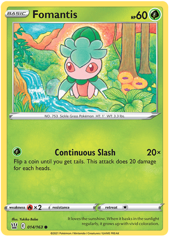 Fomantis (014/163) [Sword & Shield: Battle Styles] (Online Only)