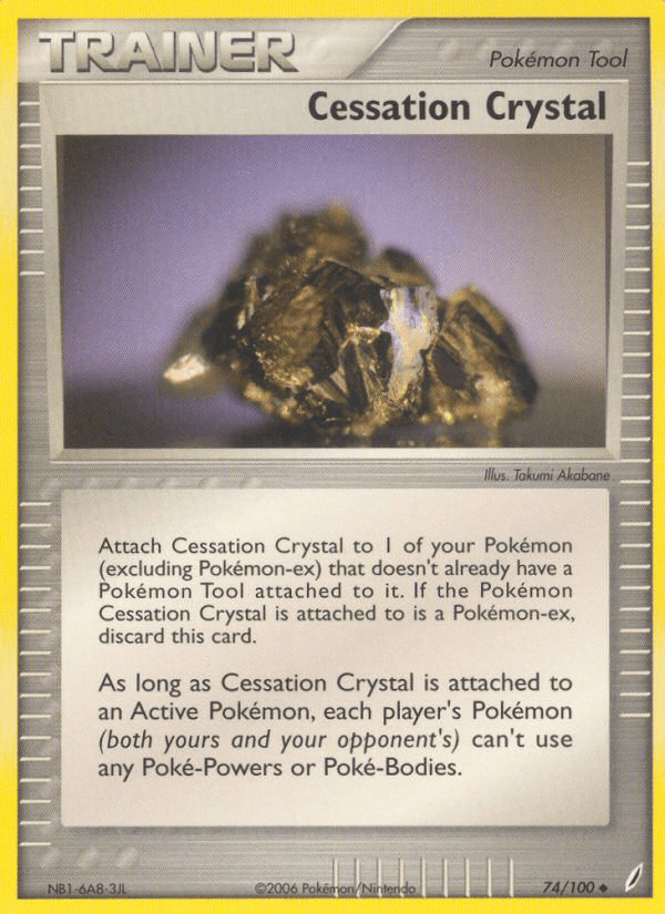 Cessation Crystal (74/100) [EX: Crystal Guardians] (Online Only)
