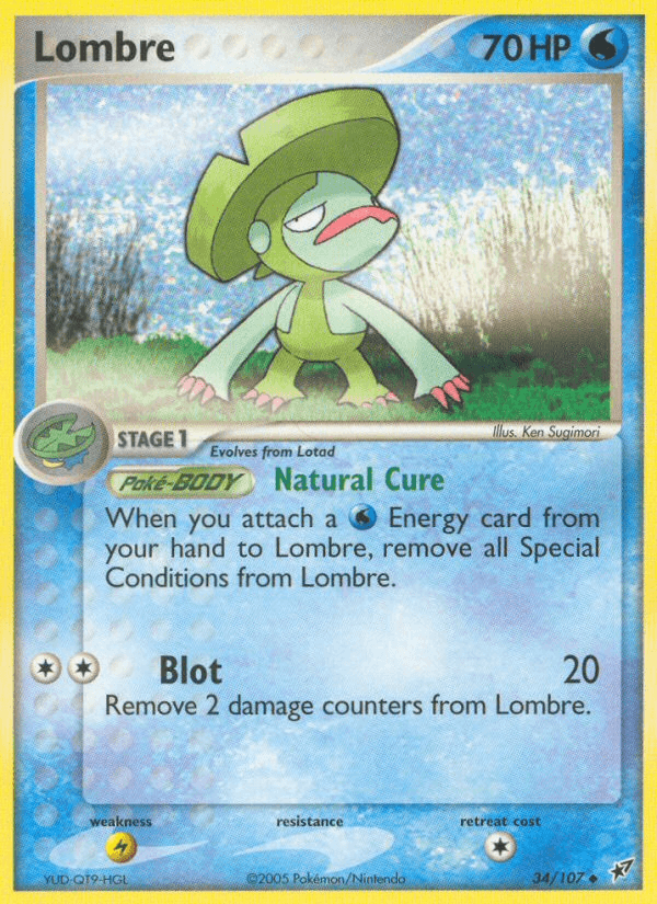Lombre (34/107) [EX: Deoxys] (Online Only)