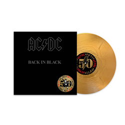 Back In Black (50th Anniversary Edition, Gold Color Vinyl) [Vinyl] (ONLINE ORDER ONLY)