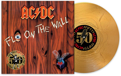 AC/DC - Fly On The Wall (50th Anniversary Edition, Gold Color Vinyl) [Vinyl] (ONLINE ORDER ONLY)