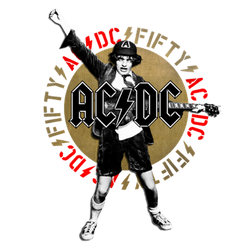AC/DC - Rock Or Bust (50th Anniversary Edition, Gold Color Vinyl) [Vinyl]