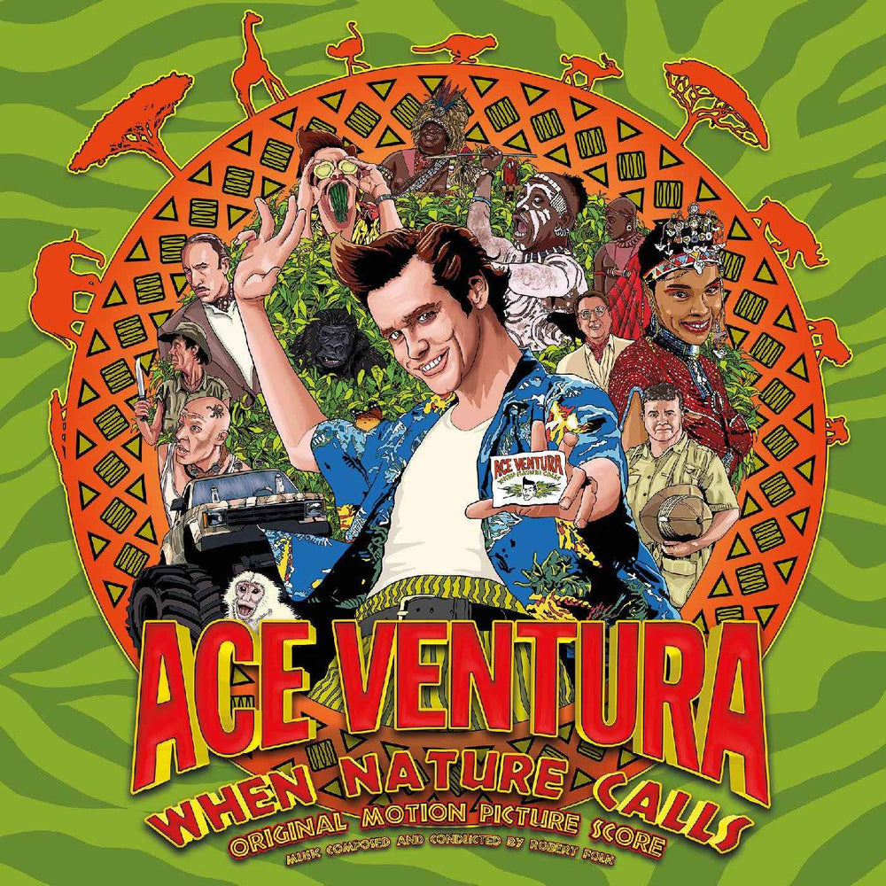 Various Artists - Ace Ventura: When Nature Calls OST [Turquoise/Orange Split, Red Splatter] [Vinyl]