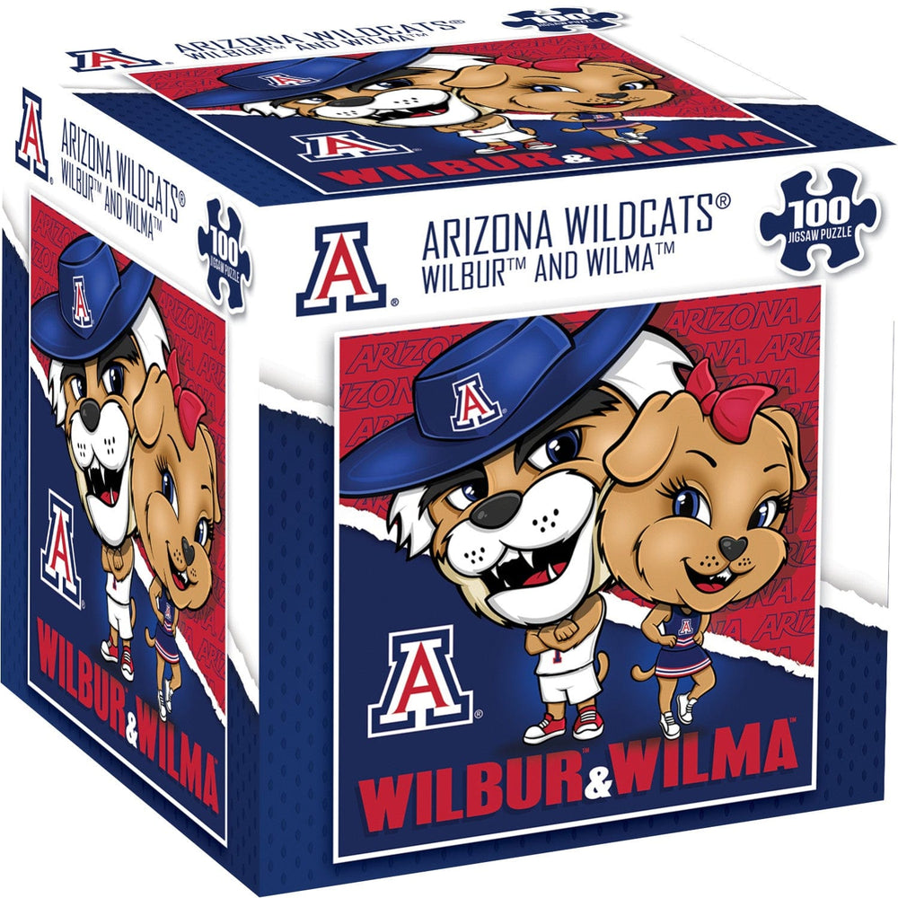 Arizona Wildcats - NCAA Mascot 100 Piece Jigsaw Puzzle