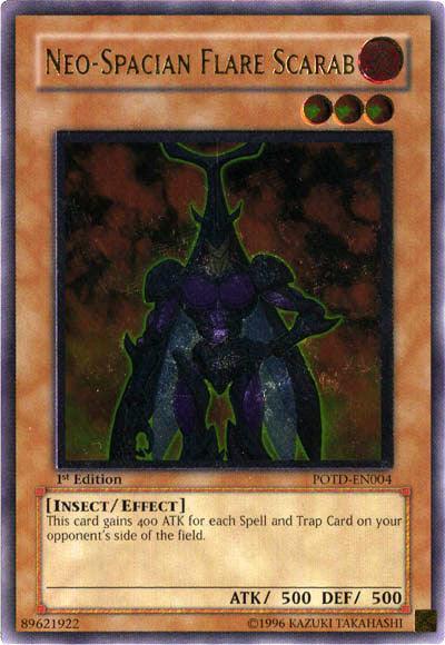 Neo-Spacian Flare Scarab [POTD-EN004] Ultimate Rare (ONLINE ORDER ONLY)