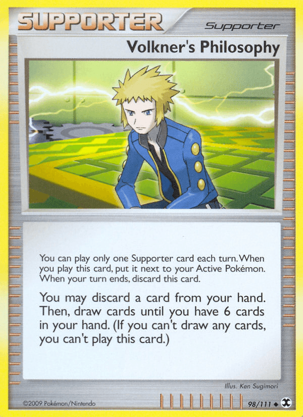 Volkner's Philosophy (98/111) [Platinum: Rising Rivals] (Online Only)