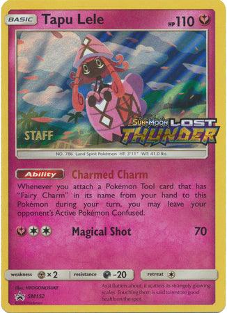 Tapu Lele (SM152) (Staff Prerelease Promo) [Sun & Moon: Black Star Promos] (Online Only)