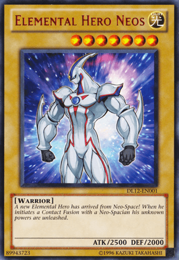 Elemental Hero Neos (Red) [DL12-EN001] Rare (ONLINE ORDER ONLY)