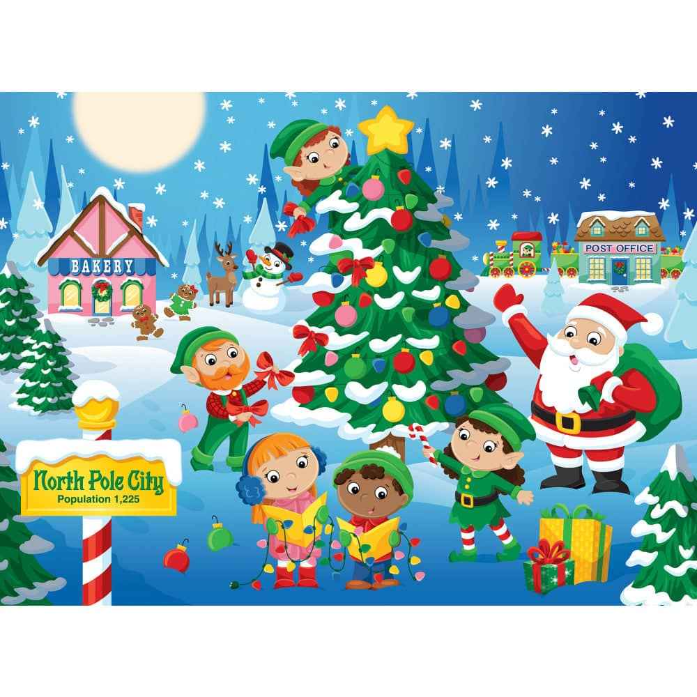 Candy Cane Kingdom - Christmas Cheer 60 Piece Jigsaw Puzzle