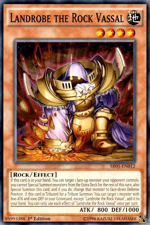 Landrobe the Rock Vassal [SR01-EN012] Common (ONLINE ORDER ONLY)