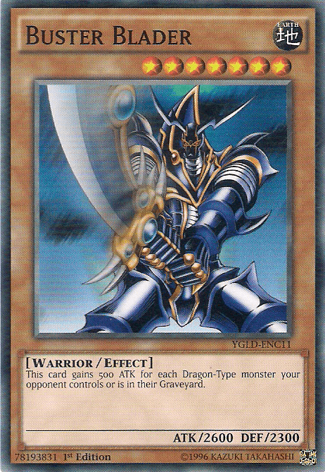 Buster Blader [YGLD-ENC11] Common (ONLINE ORDER ONLY)