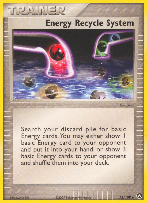 Energy Recycle System (73/108) [EX: Power Keepers] (Online Only)