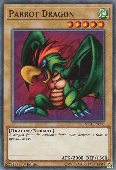 Parrot Dragon [SS01-ENC03] Common (ONLINE ORDER ONLY)