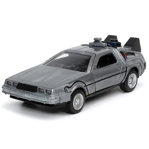 Back to the Future die-cast 1:32 scale "Hollywood Rides" DeLorean Time Machine (ONLINE ORDER ONLY)