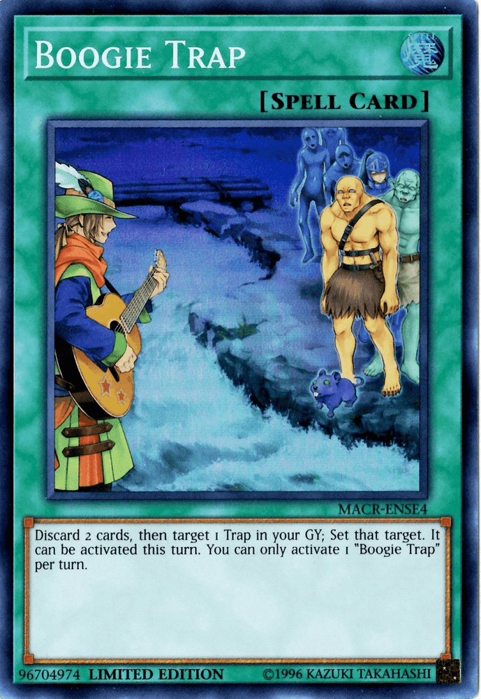 Boogie Trap [MACR-ENSE4] Super Rare (ONLINE ORDER ONLY)