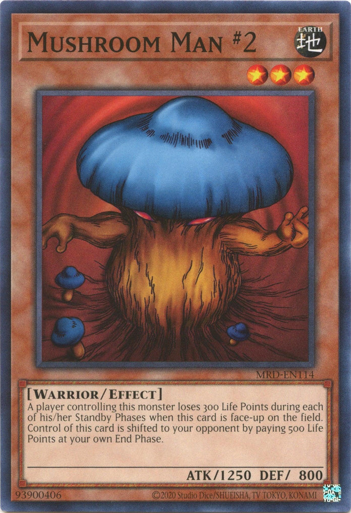 Mushroom Man #2 (25th Anniversary) [MRD-EN114] Common (ONLINE ORDER ONLY)