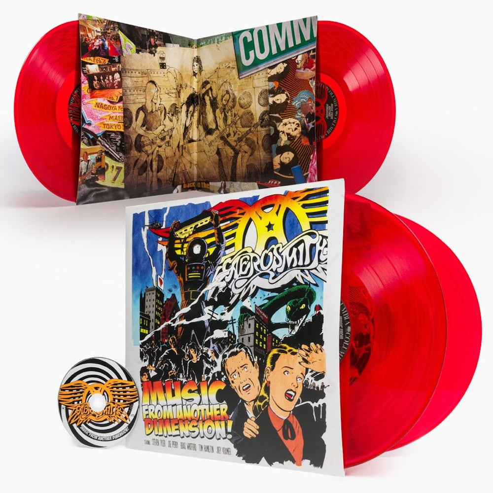 Aerosmith - Music From Another Dimension! (Limited Edition, Red Vinyl) [Import] (2 Lp's) [Vinyl] (ONLINE ORDER ONLY)