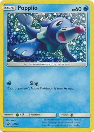 Popplio (SM03) (General Mills Promo) [Sun & Moon: Black Star Promos] (Online Only)