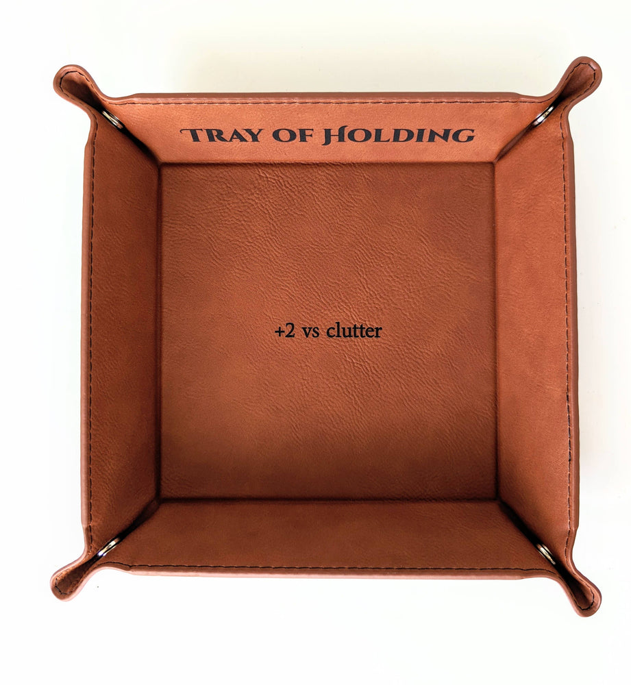Tray of Holding - Vegan Leather Catchall Rolling Tray (ONLINE ORDER ONLY)