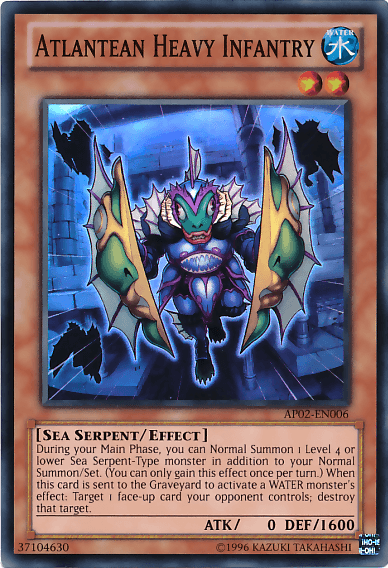 Atlantean Heavy Infantry [AP02-EN006] Super Rare (ONLINE ORDER ONLY)