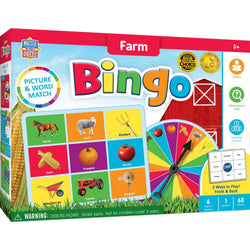 Educational - Farm Bingo Game