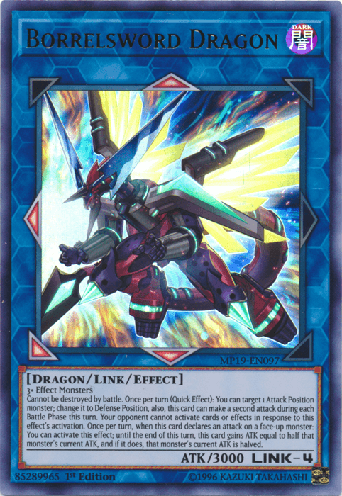 Borrelsword Dragon [MP19-EN097] Ultra Rare (ONLINE ORDER ONLY)