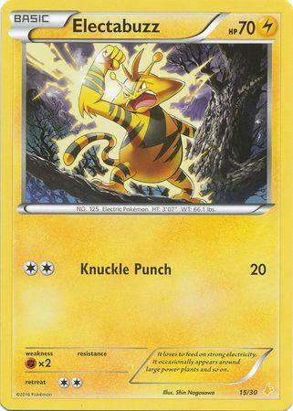 Electabuzz (15/30) [XY: Trainer Kit 3 - Pikachu Libre] (Online Only)