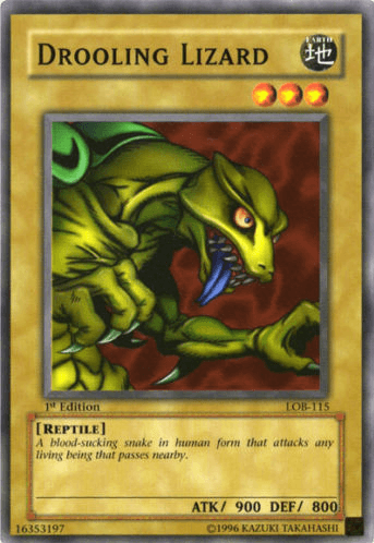 Drooling Lizard [LOB-115] Common (ONLINE ORDER ONLY)