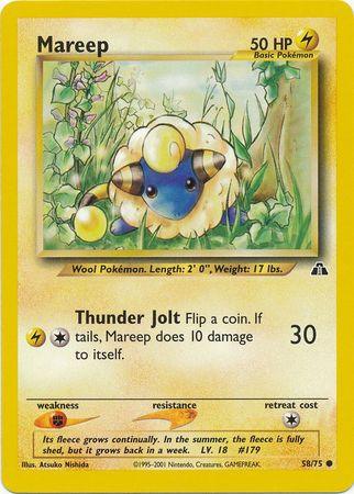 Mareep (58/75) [Neo Discovery Unlimited] (Online Only)