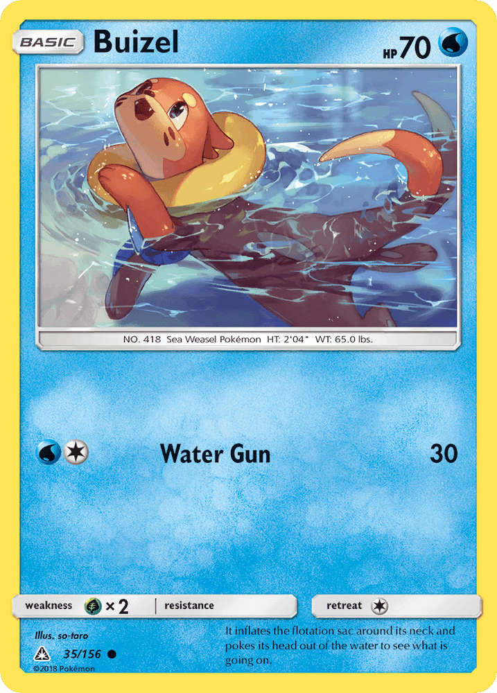 Buizel (35/156) [Sun & Moon: Ultra Prism] (Online Only)