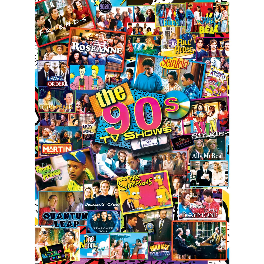Decades - The 90's 500 Piece Jigsaw Puzzles 3-Pack