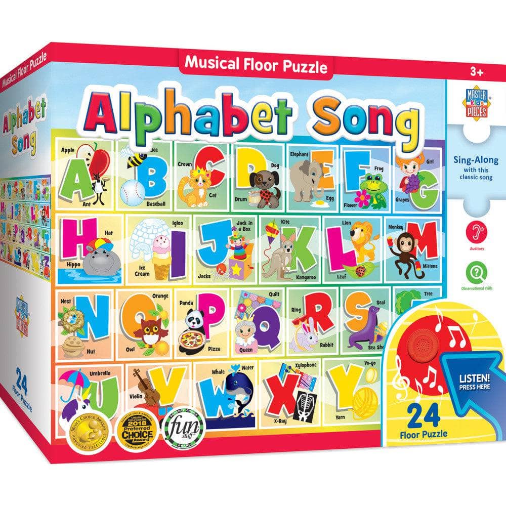 Alphabet Song - 24 Piece Musical Jigsaw Puzzle