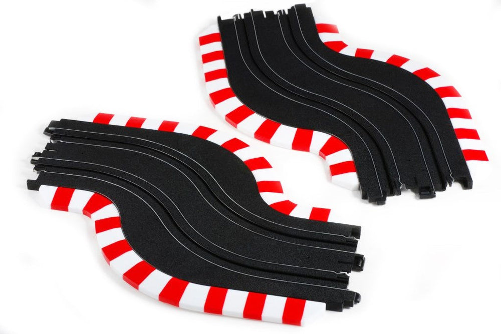 AFX Chicane Track Set Left & Right for HO Slot Cars – 70617