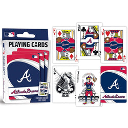 Atlanta Braves Playing Cards - 54 Card Deck