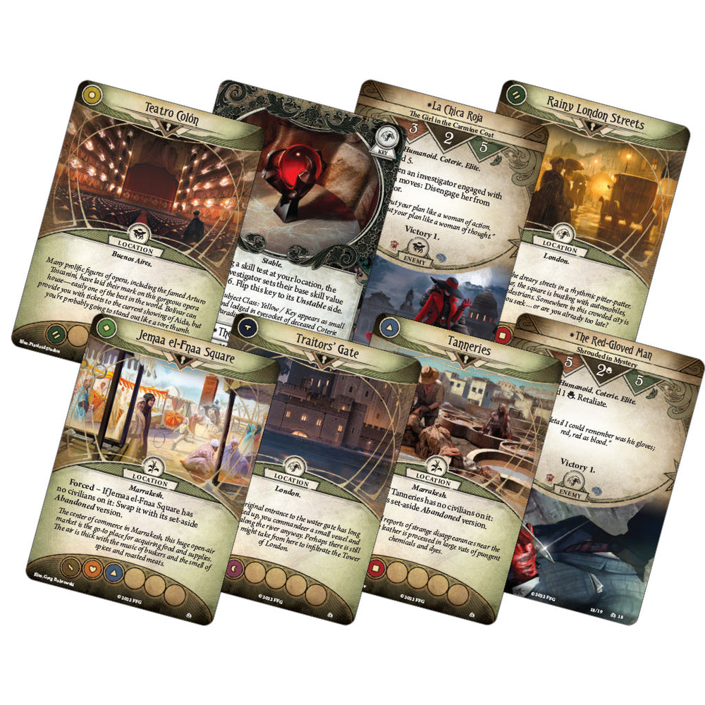 Arkham Horror LCG: The Scarlet Keys Campaign Expansion