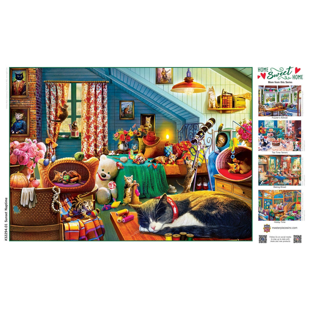 Home Sweet Home - Sunset Naptime 500 Piece Jigsaw Puzzle (ONLINE ORDER ONLY)