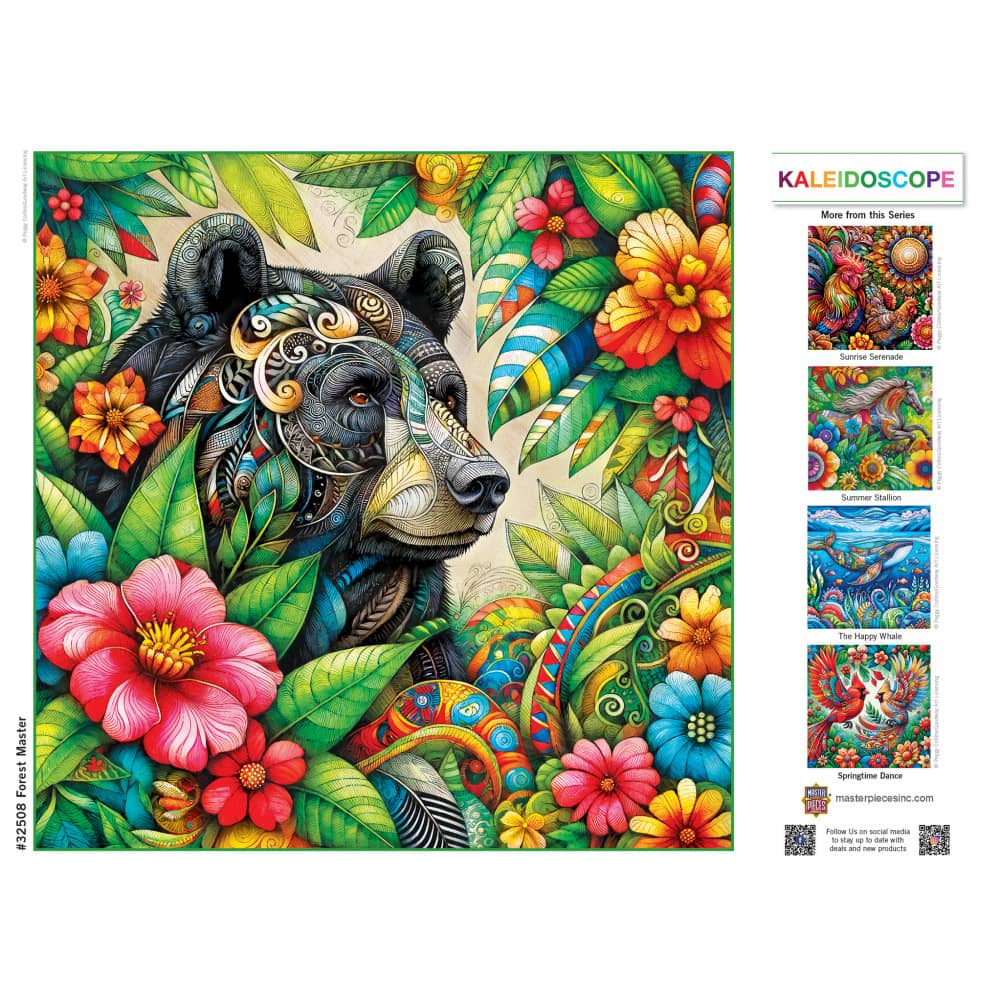 Kaleidoscope - Forest Master 300 Piece EZ Grip Jigsaw Puzzle