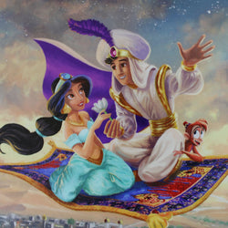 Aladdin Disney Thomas Kinkade Framed Art Print (ONLINE ORDER ONLY)