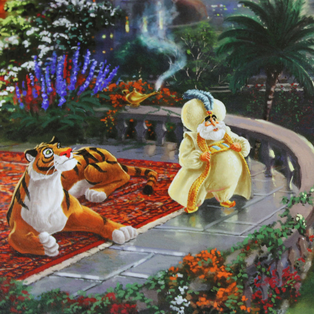 Aladdin Disney Thomas Kinkade Framed Art Print (ONLINE ORDER ONLY)
