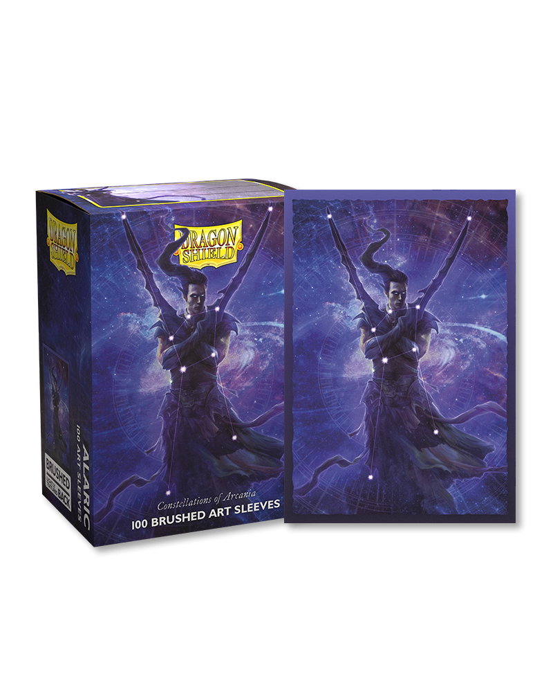 Dragon Shields: (100) Brushed Art - Alaric, The Cunning