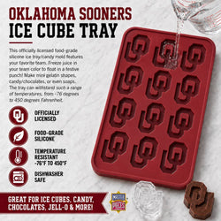 Oklahoma Sooners Ice Cube Tray