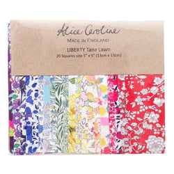 Liberty Tana Lawn® 5” Patchwork Square Kit – Pack of 20 Assorted Fabrics (ONLINE ORDER ONLY)
