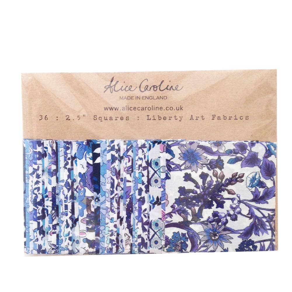 Liberty Tree Mini Patchwork Square Fabric Kits – Set of 36 Squares (ONLINE ORDER ONLY)